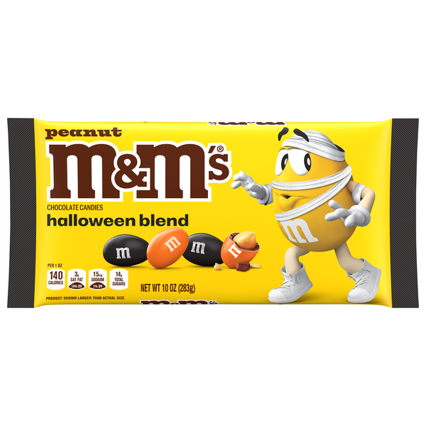 M&M's Halloween Blend Peanut & Chocolate Candies