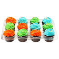 Food Lion Bakery Traditional Chocolate Vanilla Cupcakes - 12 ct
