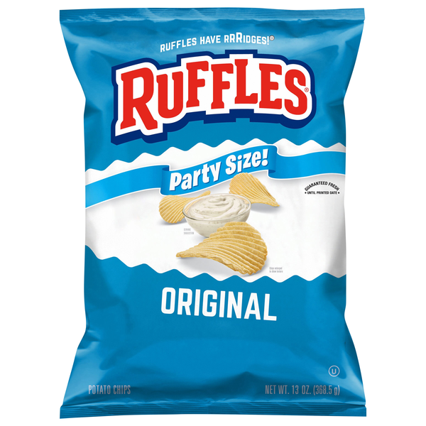 Ruffles Original Potato Chips Party Size