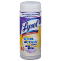 Lysol Dual Action Citrus Scent Wipes