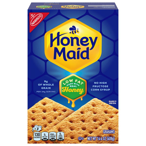 Nabisco Honey Maid Low Fat Honey Graham Crackers