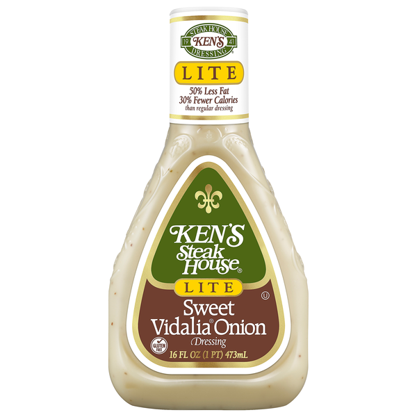 Ken's Steak House Lite Sweet Vidalia Onion Dressing