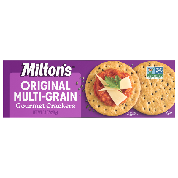 Milton's Original Multigrain Gourmet Crackers