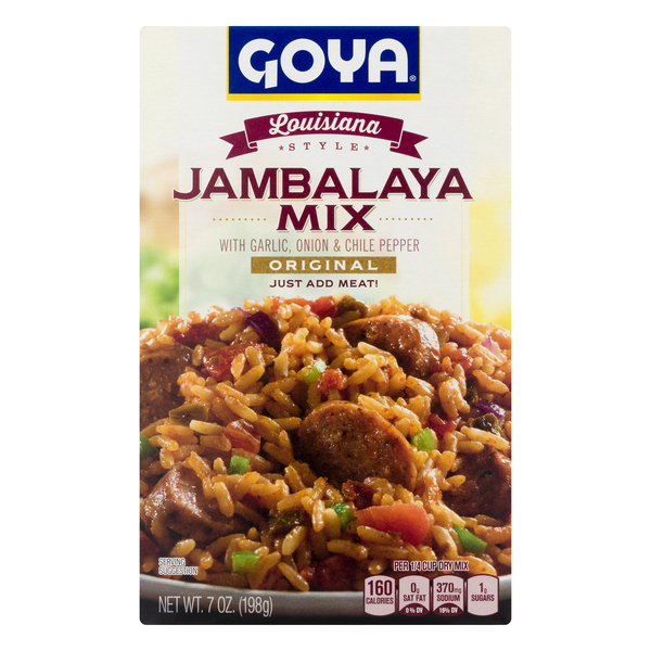 Save on Goya Louisiana Style Jambalaya Mix Original Order Online