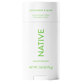 Native Aluminum Free Cucumber & Mint Deodorant Stick