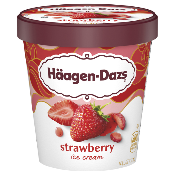 Haagen-Dazs Strawberry Ice Cream