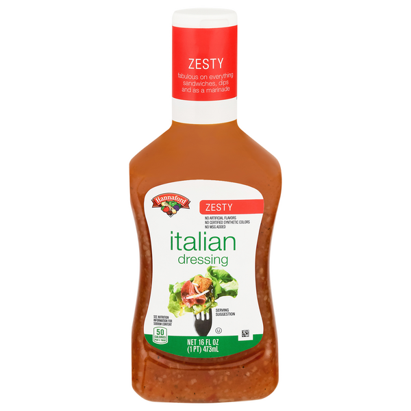 Hannaford Zesty Italian Dressing