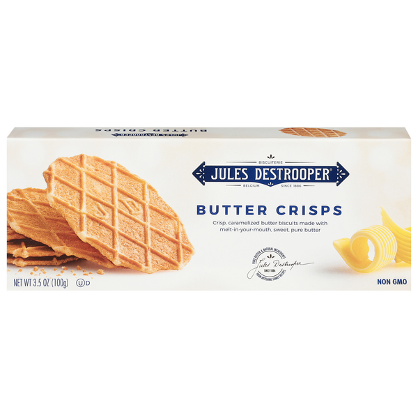 Jules Destrooper Butter Crisps Cookies