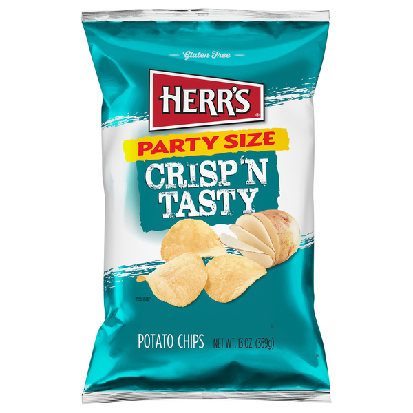 Save on Herr's Potato Chips Crisp 'N Tasty Party Size Order Online