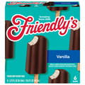 Friendly's Vanilla Frozen Dairy Dessert Bars - 6 ct