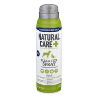 Natural Care+ Flea & Tick Spray with Peppermint Oil & Eugenol