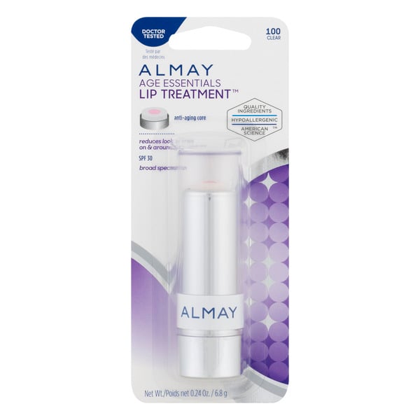 Almay Age Essentials Lip Treatment SPF 30 Clear 100