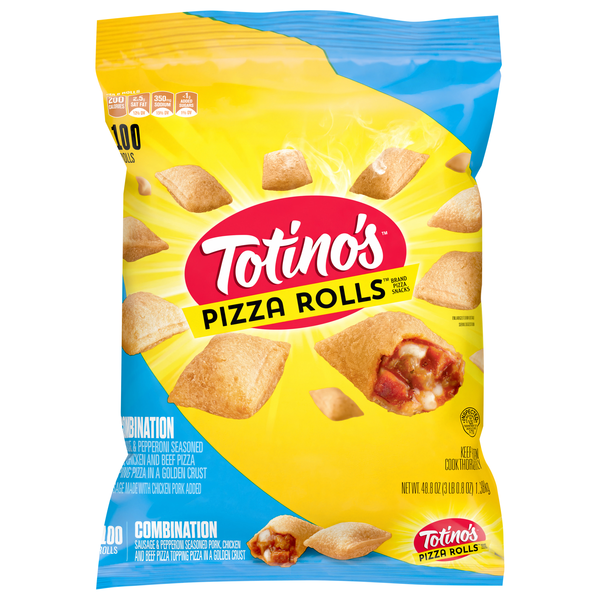 Totino's Combination Pizza Rolls Snacks - 100 ct Frozen