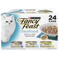 Fancy Feast Grilled Collection Seafood Variety Pack Wet Cat Food - 24 ct