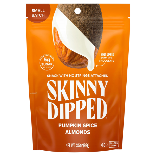 Skinny Dipped Small Batch Pumpkin Spice Almonds