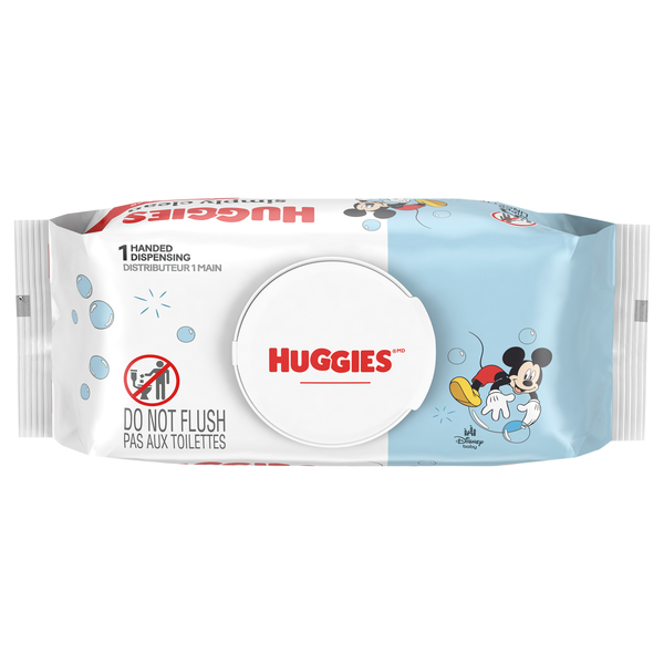 Huggies Simply Clean Fragrance Free Baby Wipes Pop-Top