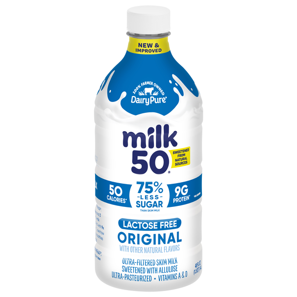 DairyPure Milk50 Lactose Free Original Skim Milk