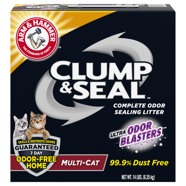 Arm & Hammer Clump & Seal Multi-Cat Cat Litter