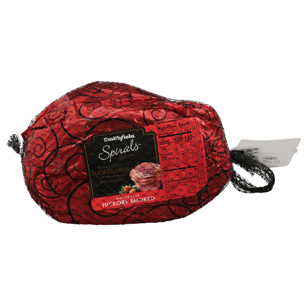 Smithfield Hickory Spiral Sliced Smoked Ham with Glaze Packet