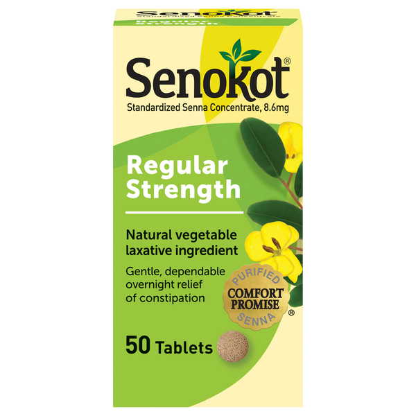 Senokot Senna Vegetable Laxative Ingredient Tablets