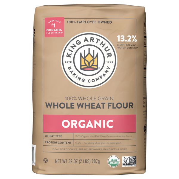 King Arthur Organic Whole Grain Whole Wheat Flour