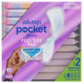 Always Pocket Flexi-Wings Full Size Heavy Flow Size 2 Unscented Pads