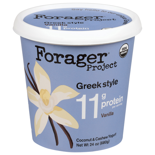 Forager Project Organic Dairy Free Vanilla Greek Coconut & Cashew Yogurt