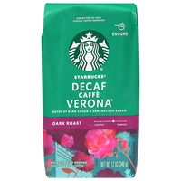 Starbucks Decaf Caffe Verona Dark Roast Ground Coffee | Giant Food
