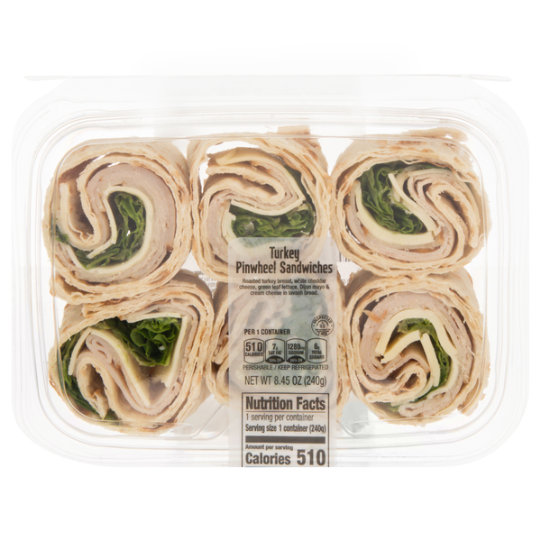 Stop & Shop Turkey Pinwheel Sandwiches