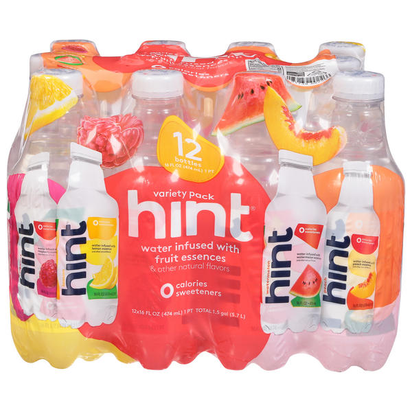 Save on Hint Water Infused with Fruit Essences Variety Pack 12 pk