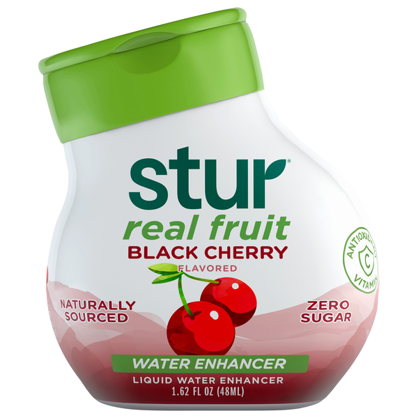 Stur Black Cherry Liquid Antioxidant Water Enhancer
