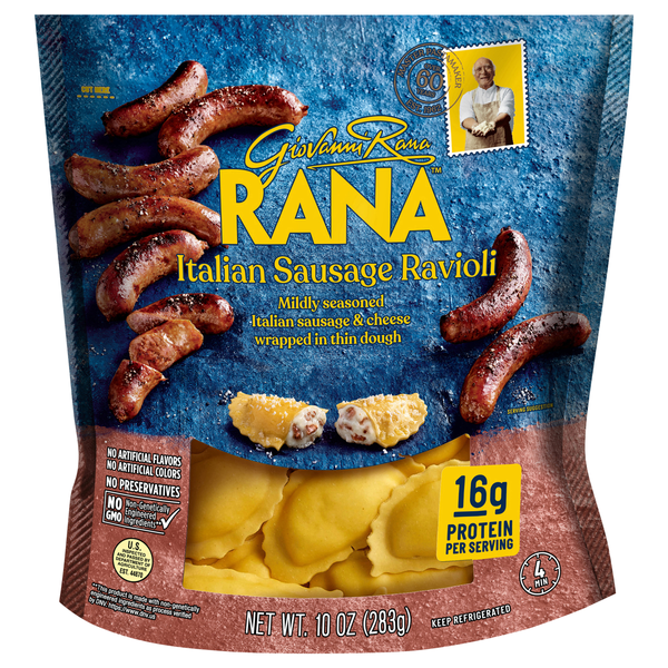 Giovanni Rana Italian Sausage Ravioli Pasta Fresh