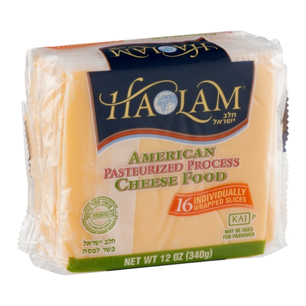 Save on Haolam American Cheese Food Yellow Slices 16 ct Order Online