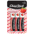 ChapStick Skin Protectant Classic Strawberry Lip Care - 3 ct