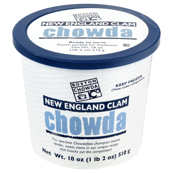 Boston Chowda Co New England Clam Chowda Frozen