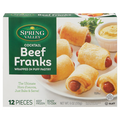 Spring Valley Cocktail Beef Franks Wrapped in Puff Pastry - 12 ct Frozen