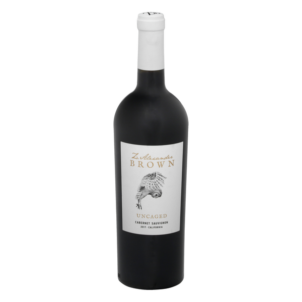 Z. Alexander Brown UNCAGED California Cabernet Sauvignon Wine
