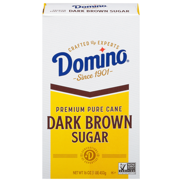 Domino Premium Pure Cane Dark Brown Sugar