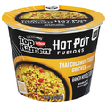 Nissin Top Ramen Hot Pot Fusions Thai Coconut Curry Chicken Noodle Soup