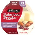 Sargento Balanced Breaks White Cheddar Cheese Almonds & Cranberries 3 ct