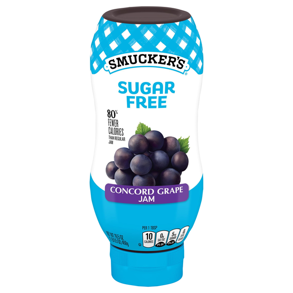 Smucker's Sugar Free Concord Grape Jam Squeeze
