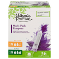 Nature's Promise Unscented Multipack Regular & Super Tampons