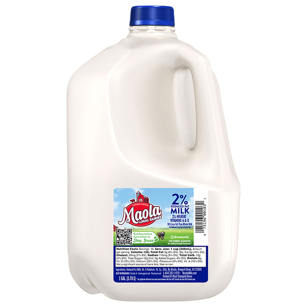 Maola 2% Reduced Fat Milk