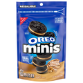 OREO Minis Peanut Butter Flavor Creme Chocolate Sandwich Cookies