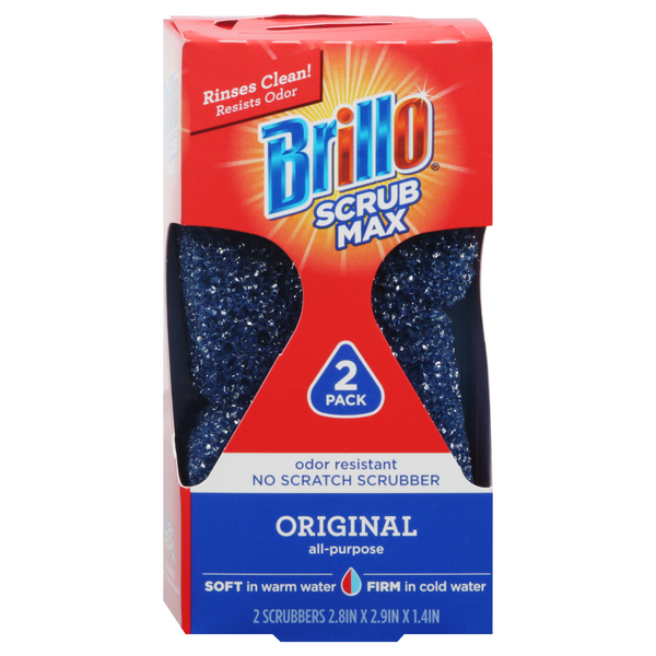 Save on Brillo Scrub Max No Scratch Scrubber Original Order Online