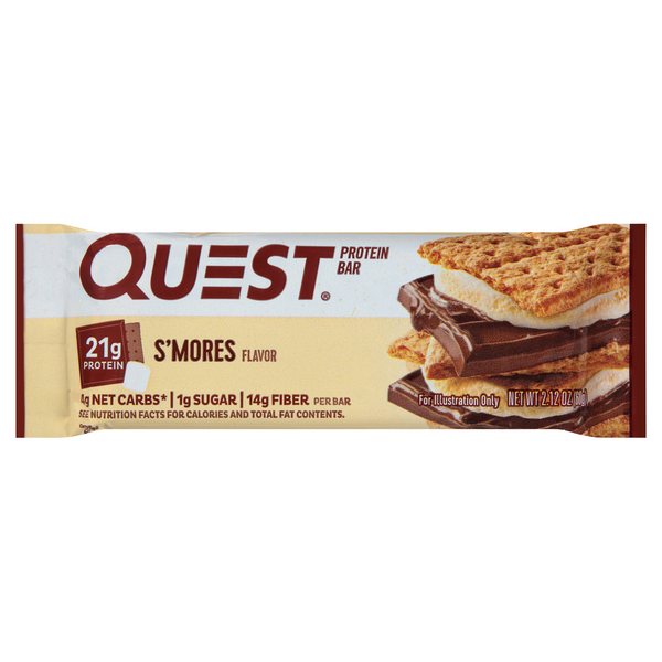 Save on Quest Protein Bar S'mores Low Carb Keto Order Online Delivery