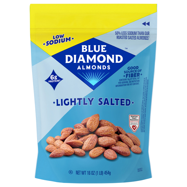 Blue Diamond Almonds Lightly Salted with Sea Salt