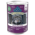 Blue Buffalo Wilderness Natural High Protein Beef & Chicken Grill Dog Food