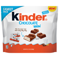 Kinder Mini Milk Chocolate Candy Family Size