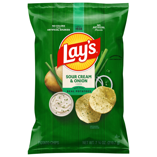 Lay's Sour Cream & Onion Potato Chips
